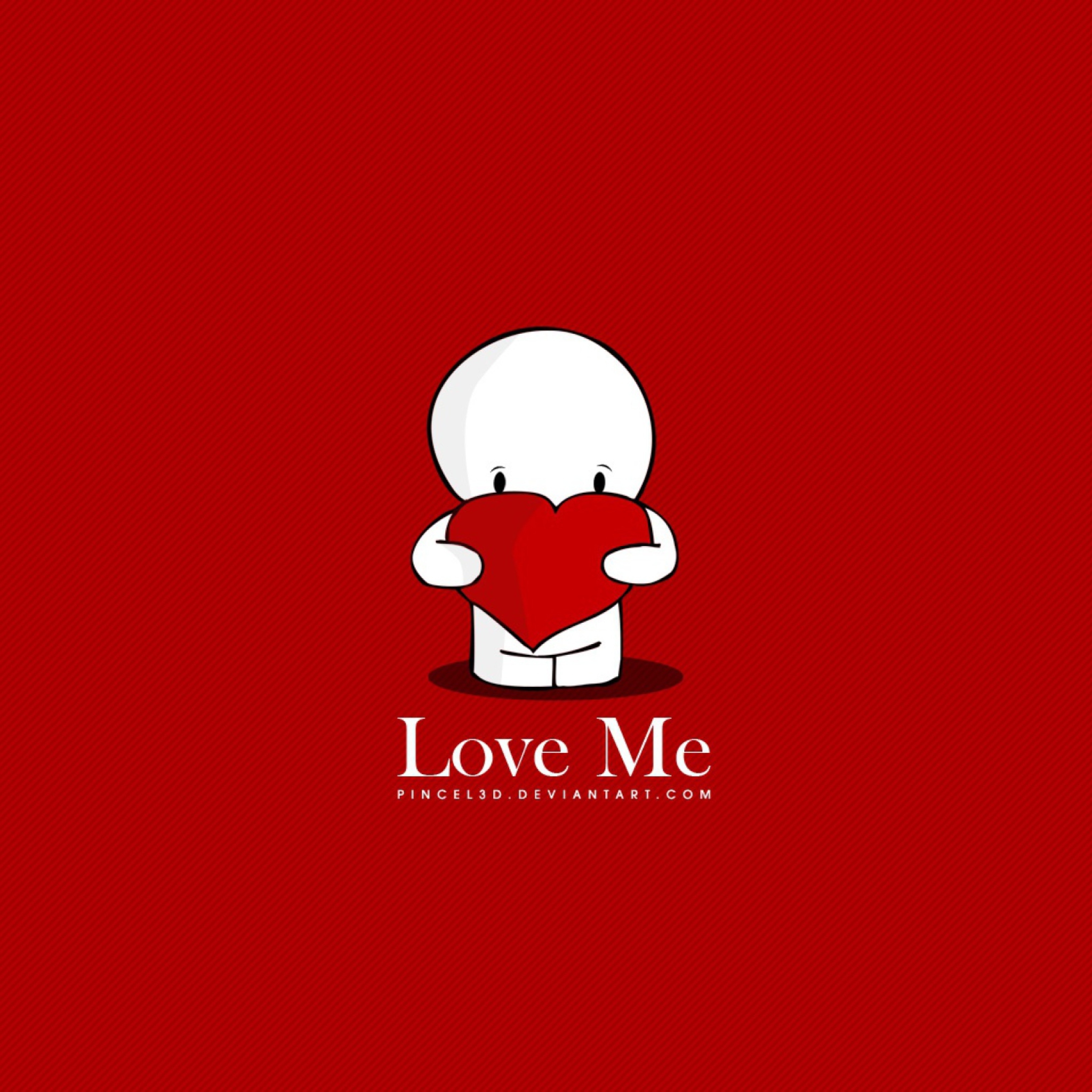 Das Love Me Wallpaper 2048x2048