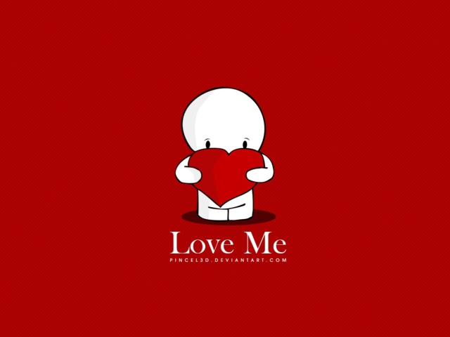 Das Love Me Wallpaper 640x480