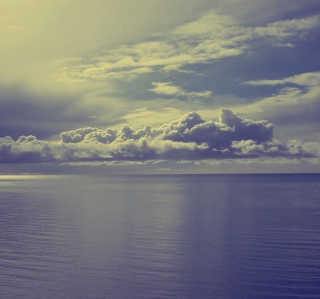 Sea And Clouds - Obrázkek zdarma pro 1024x1024