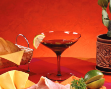 Liquor with Cheese wallpaper 220x176