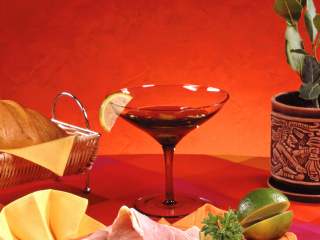 Das Liquor with Cheese Wallpaper 320x240