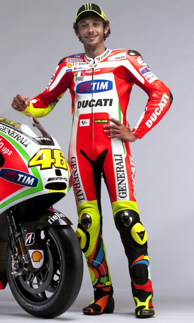 Valentino Rossi wallpaper 768x1280