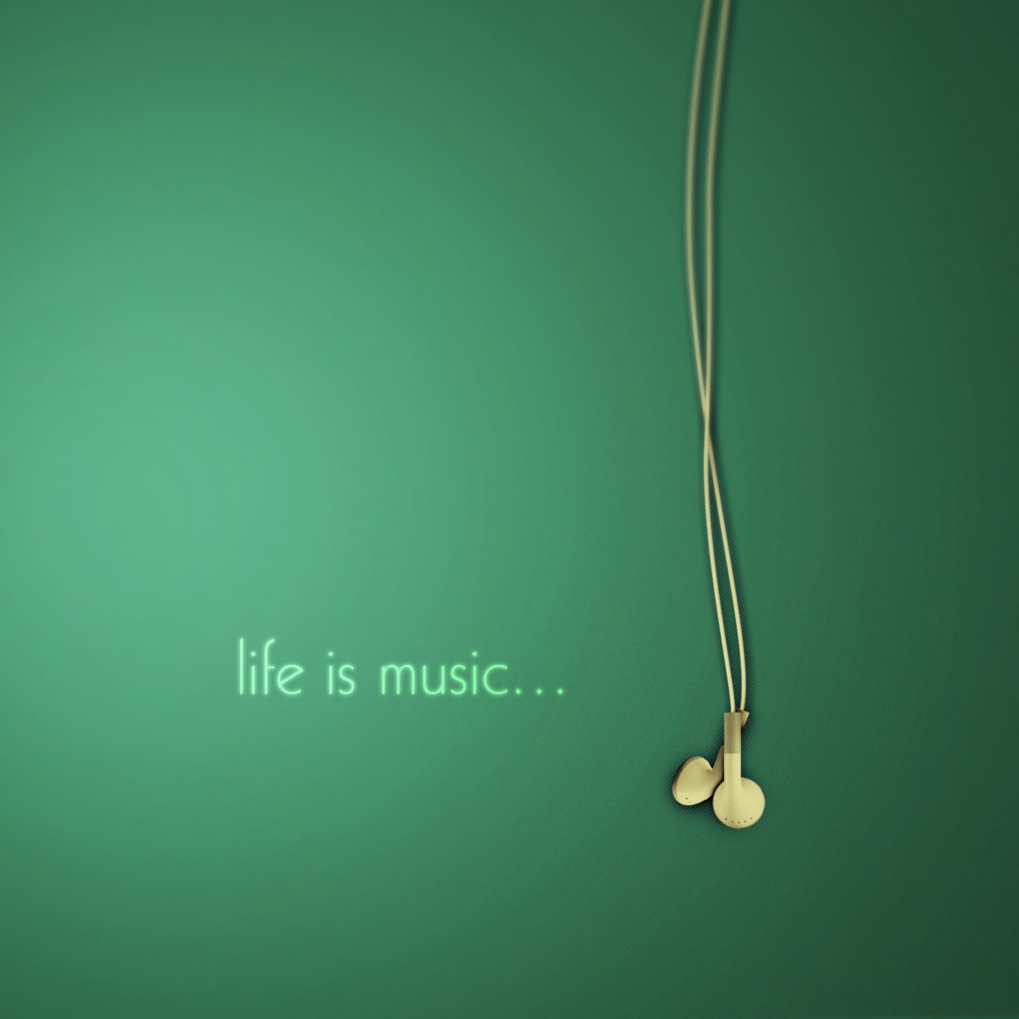 Life Is Music wallpaper 2048x2048