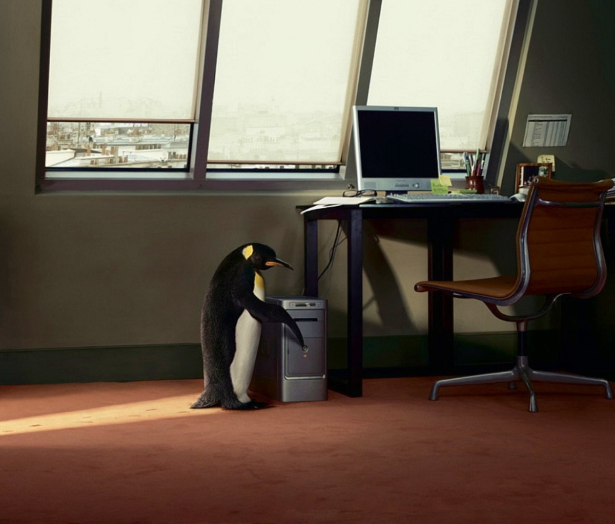 Penguin and Computer screenshot #1 1200x1024