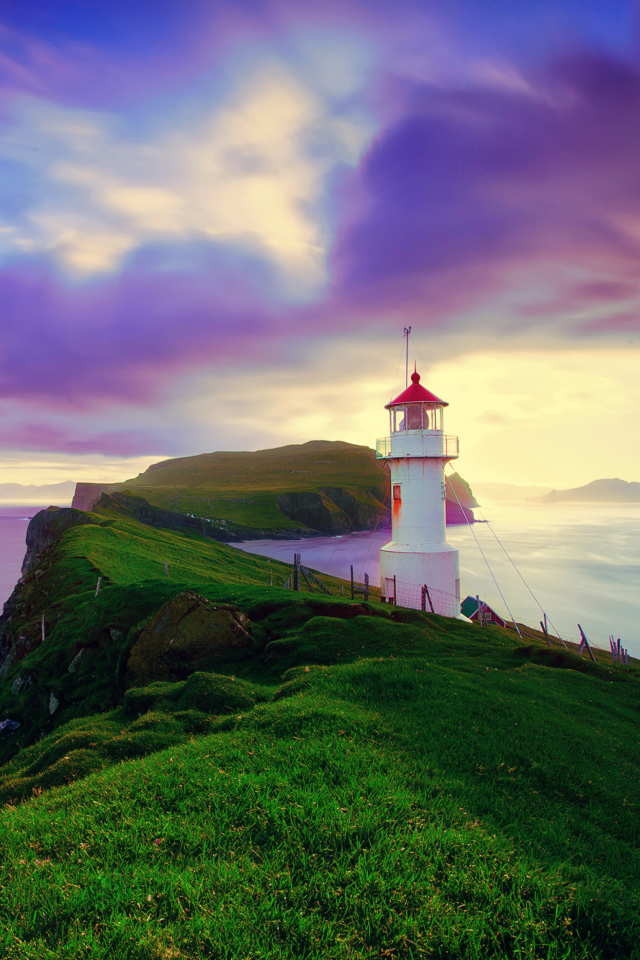 Das Iceland Faroe Wallpaper 640x960