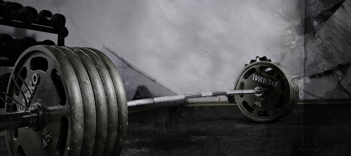 Fondo de pantalla Weight Bar Gym Workout 720x320