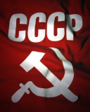 Das USSR Flag Wallpaper 128x160