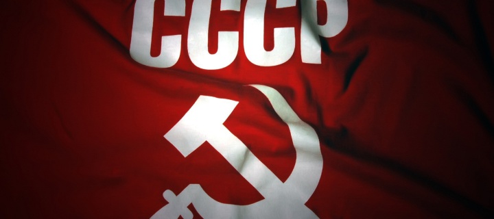 Обои USSR Flag 720x320