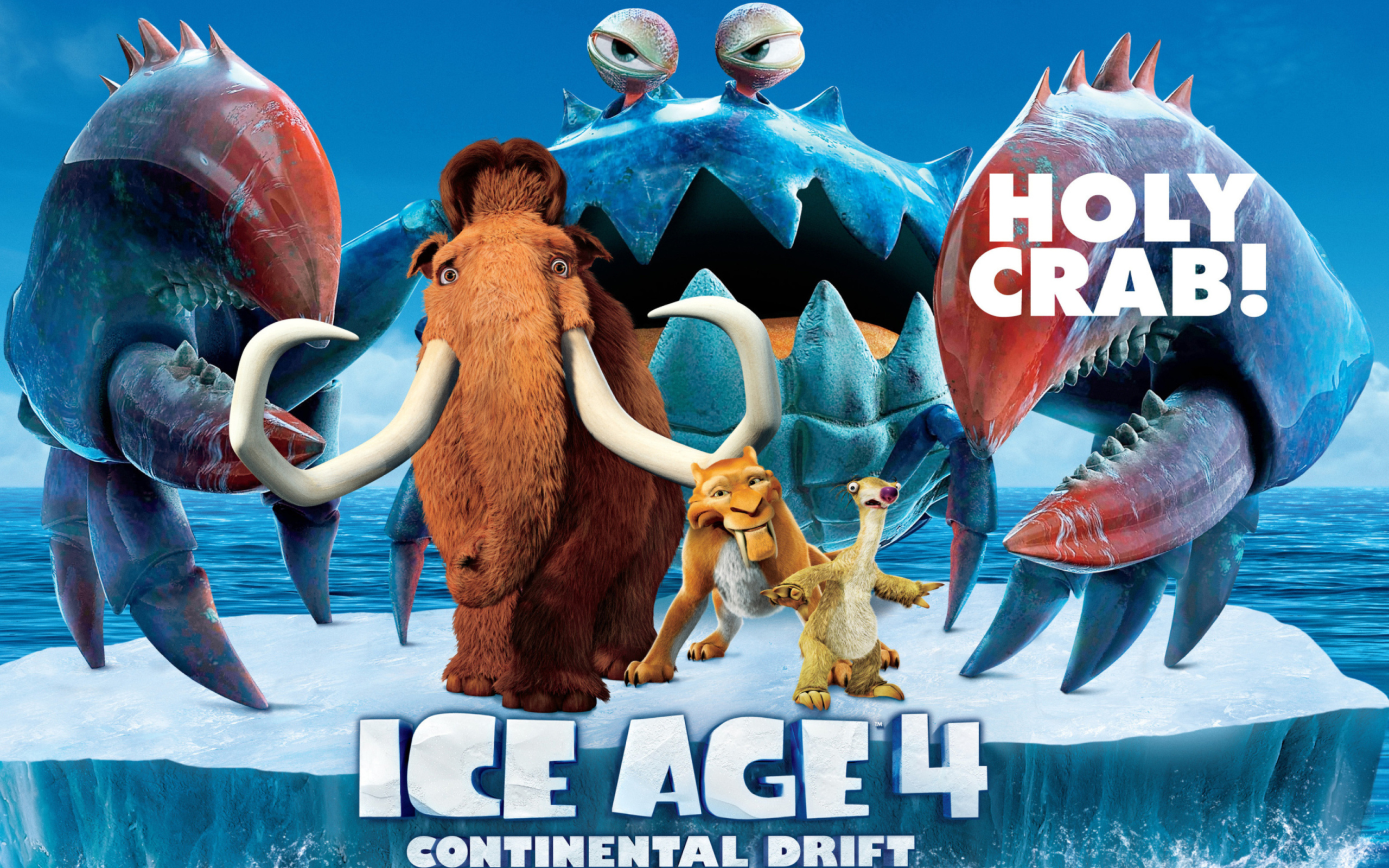 Fondo de pantalla Ice Age 4 Continental Drift 2560x1600