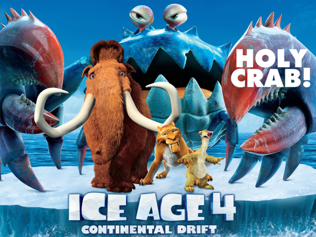 Fondo de pantalla Ice Age 4 Continental Drift 640x480