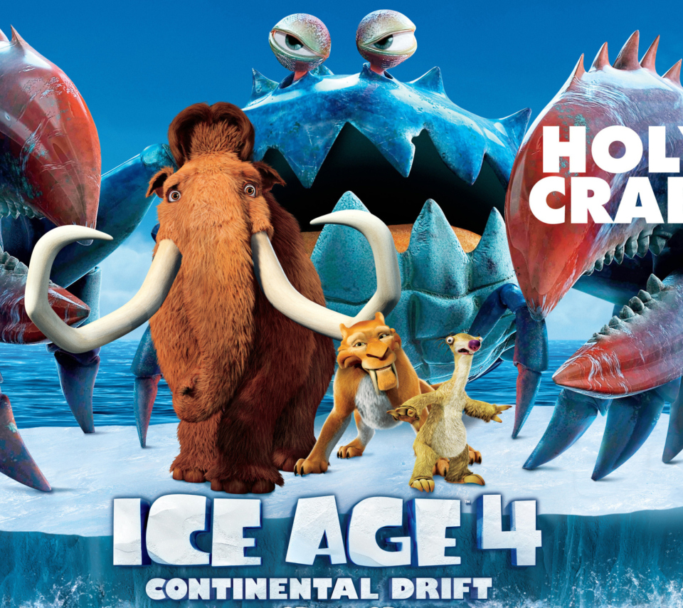 Fondo de pantalla Ice Age 4 Continental Drift 960x854