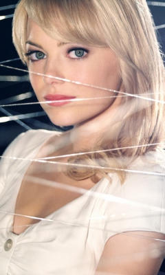 Das Emma Stone As Gwen Stacy Wallpaper 240x400