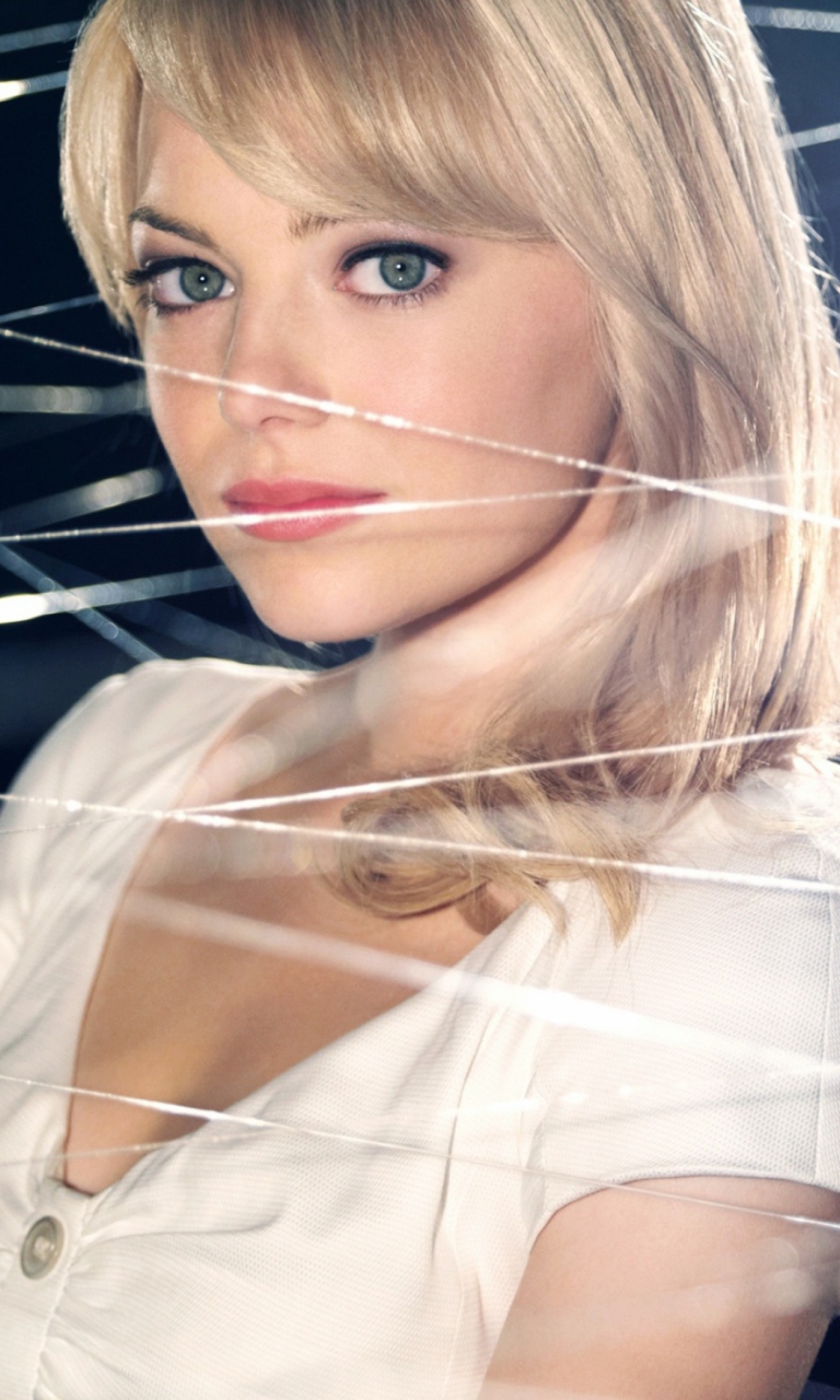 Emma Stone As Gwen Stacy wallpaper 768x1280