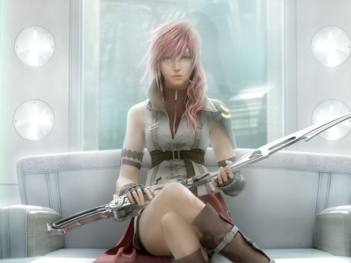 Das Lightning - Final Fantasy Wallpaper 1152x864