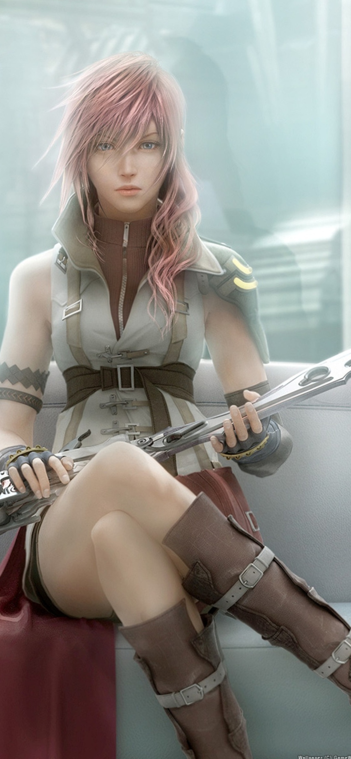 Das Lightning - Final Fantasy Wallpaper 1170x2532