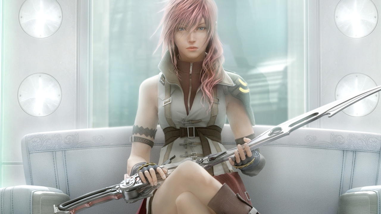 Fondo de pantalla Lightning - Final Fantasy 1280x720
