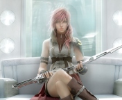 Fondo de pantalla Lightning - Final Fantasy 176x144