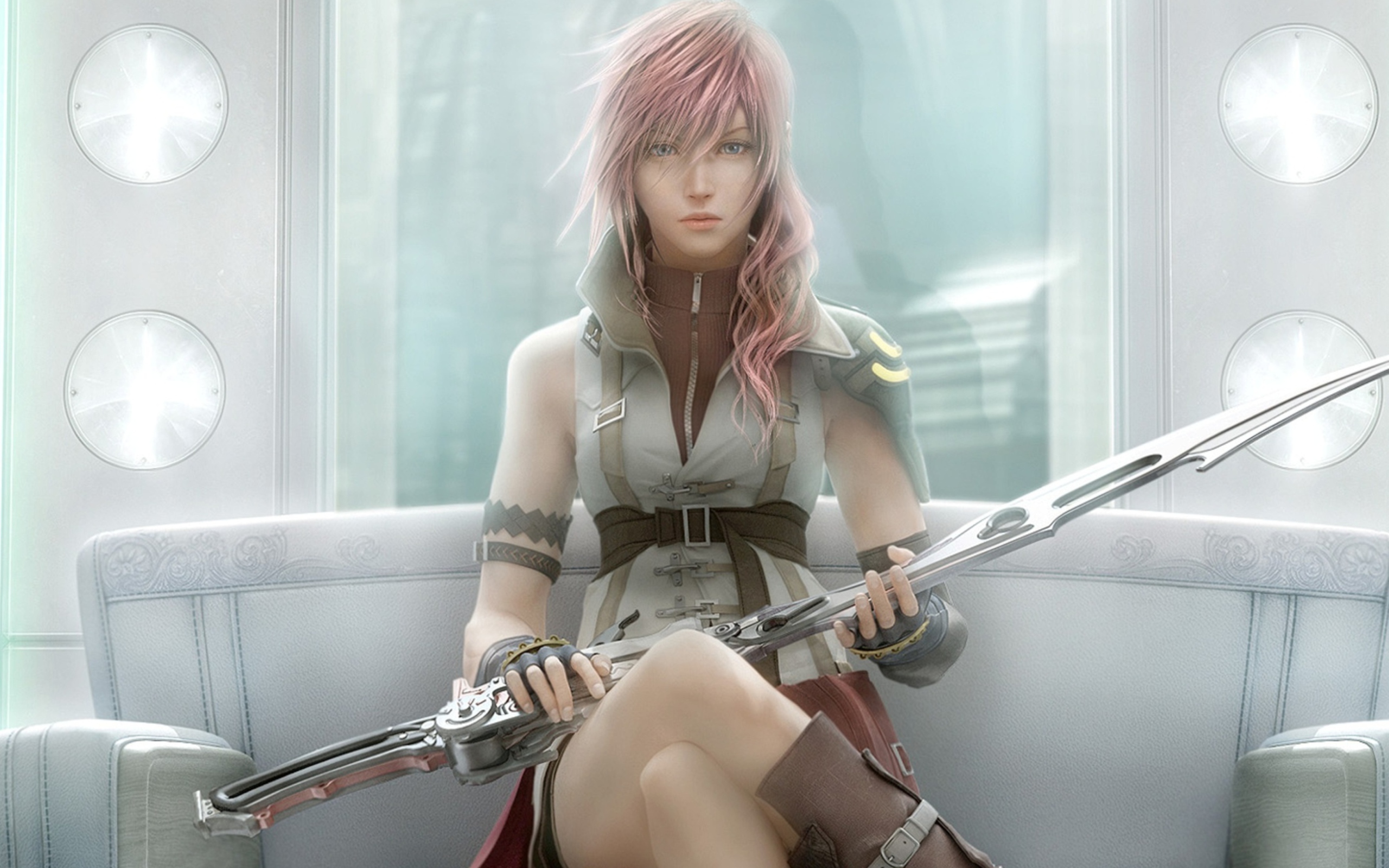 Screenshot №1 pro téma Lightning - Final Fantasy 2560x1600