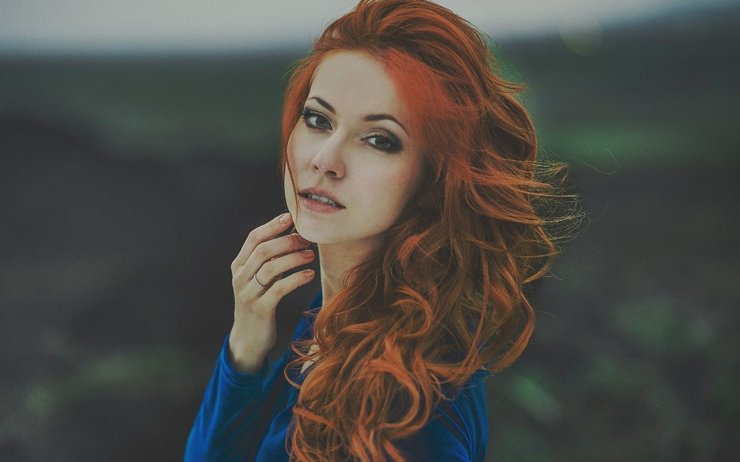 Das Beautiful Redhead Girl Wallpaper 2560x1600