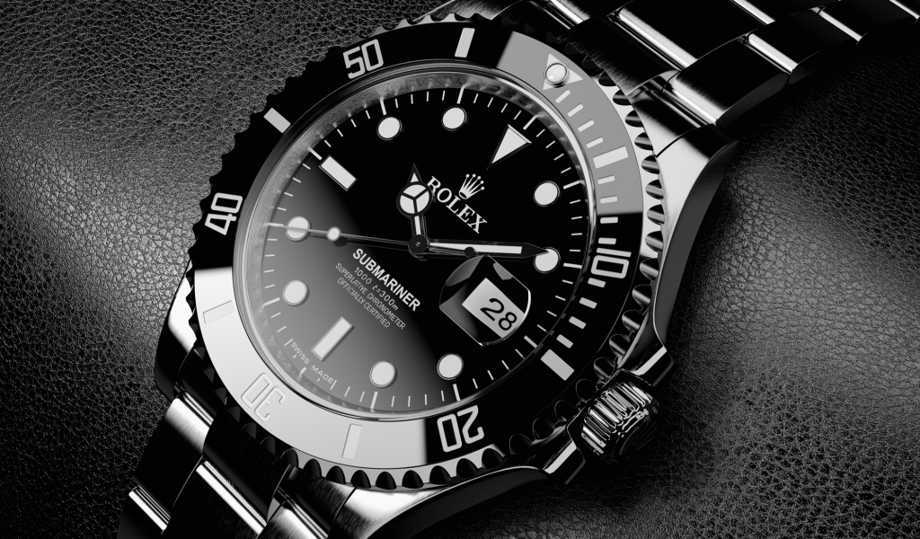 Titanium Watch Rolex wallpaper 1024x600