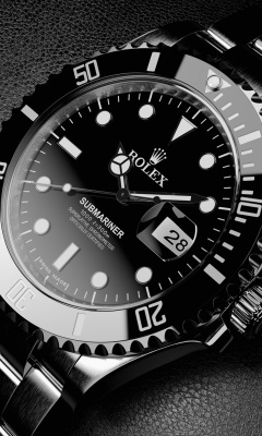Screenshot №1 pro téma Titanium Watch Rolex 240x400