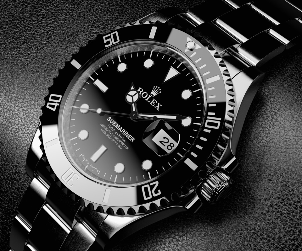 Обои Titanium Watch Rolex 960x800