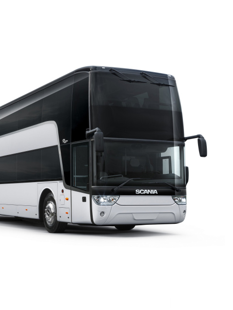 Обои Scania Van Hool TDX27 Astromega Double Dekker 480x640