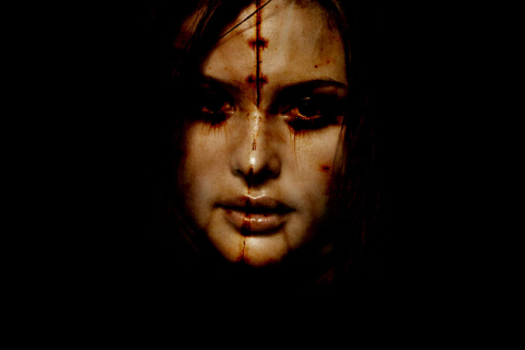 Horror Face wallpaper 480x320