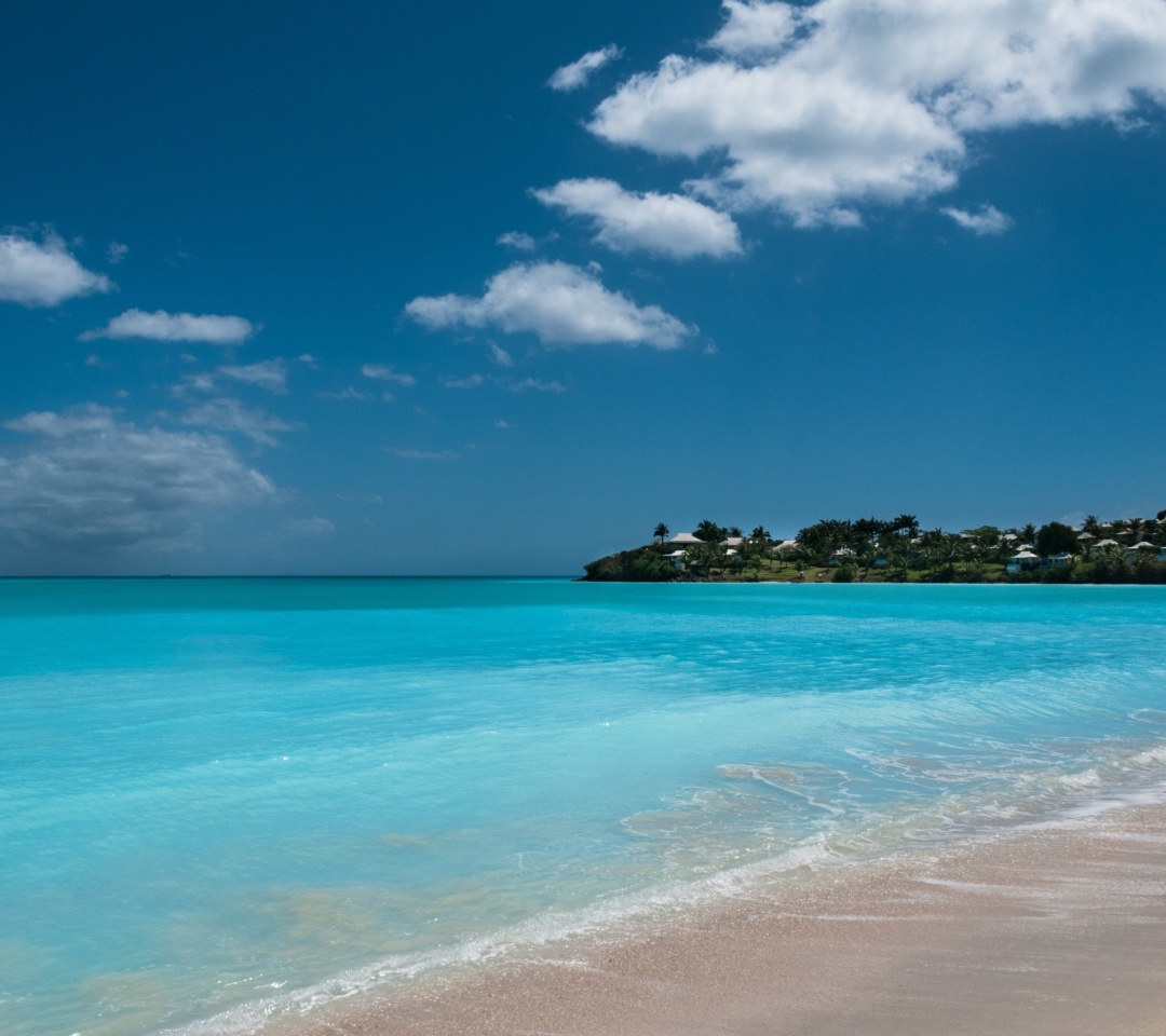 Sfondi Valley Church Beach in Antigua 1080x960