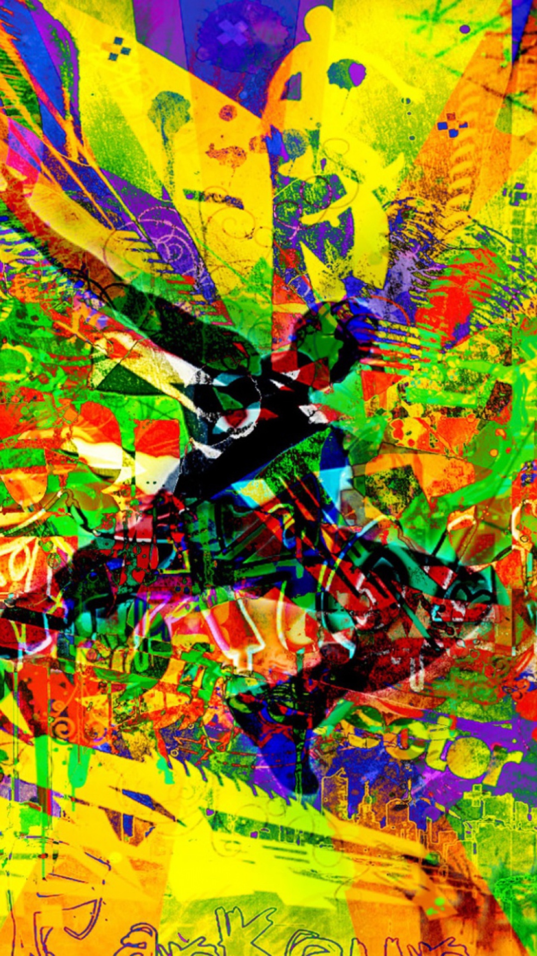Fondo de pantalla Colorful Abstract 1080x1920