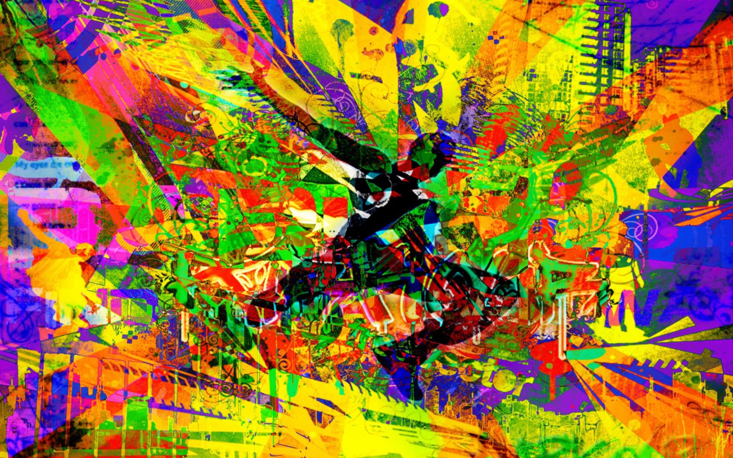Обои Colorful Abstract 1440x900