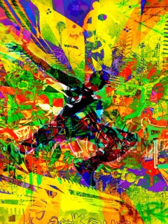 Sfondi Colorful Abstract 240x320