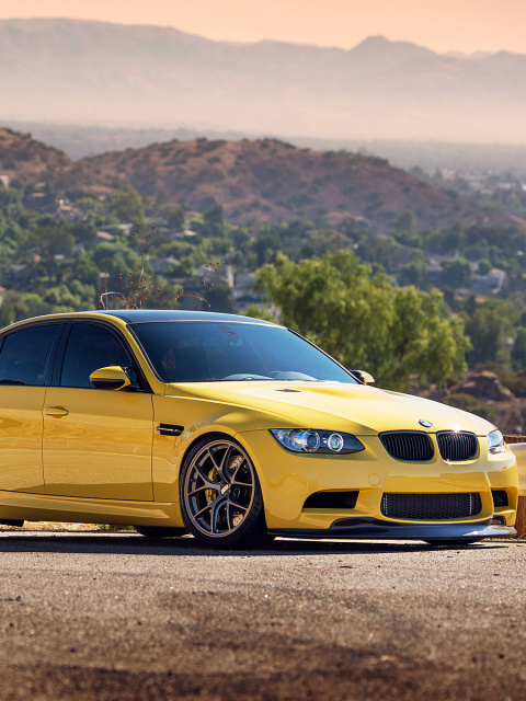 BMW M3 wallpaper 480x640