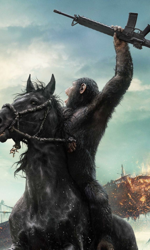 Sfondi Dawn Of The Planet Of The Apes Movie 480x800