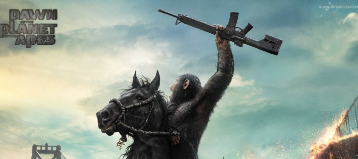 Sfondi Dawn Of The Planet Of The Apes Movie 720x320