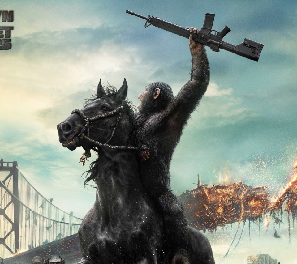 Dawn Of The Planet Of The Apes Movie wallpaper 960x854