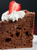 Strawberry And Cream Chocolate Cake screenshot #1 132x176