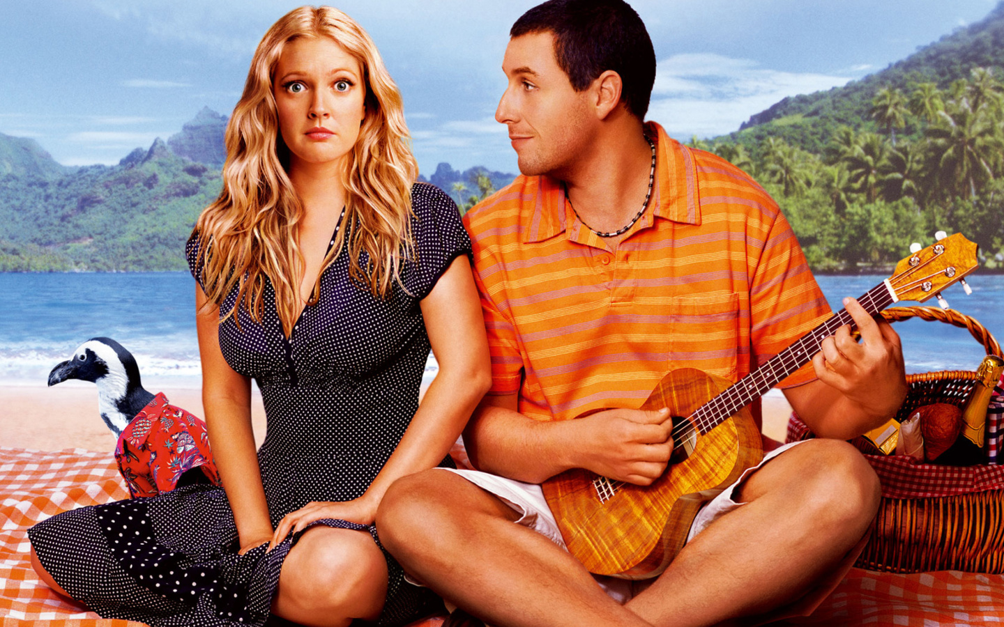 Sfondi 50 First Dates with Adam Sandler 1440x900