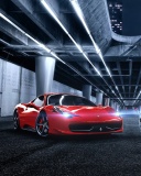 Обои Ferrari compare Maserati 128x160