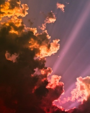 Screenshot №1 pro téma Colorful Clouds 176x220