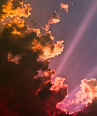 Colorful Clouds - Fondos de pantalla gratis para Nokia X2-02