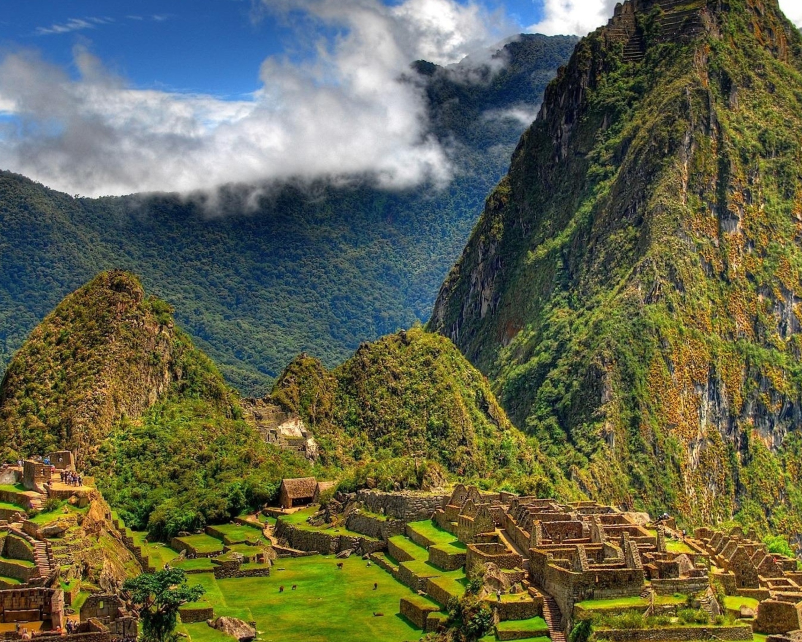Обои Machu Picchu In Peru 1600x1280