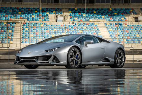 Sfondi 2020 Lamborghini Huracan Evo 480x320