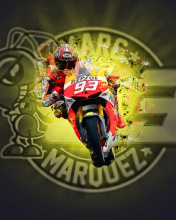 Sfondi Marc Marquez - Moto GP 176x220