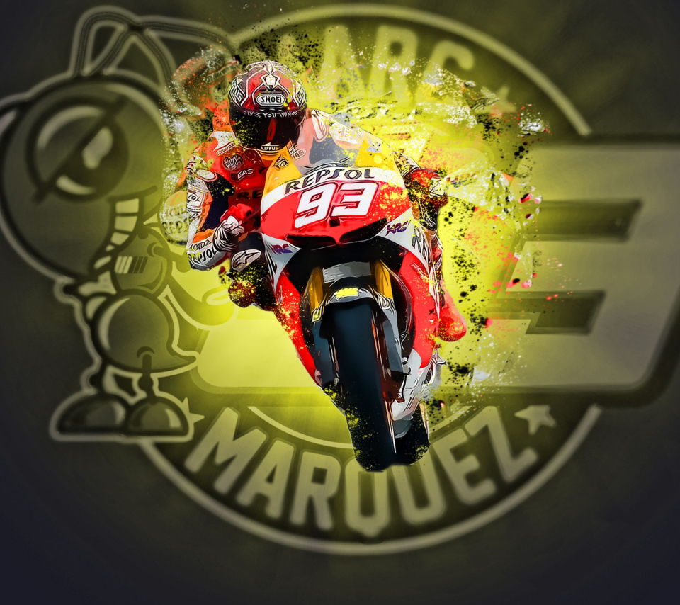 Sfondi Marc Marquez - Moto GP 960x854