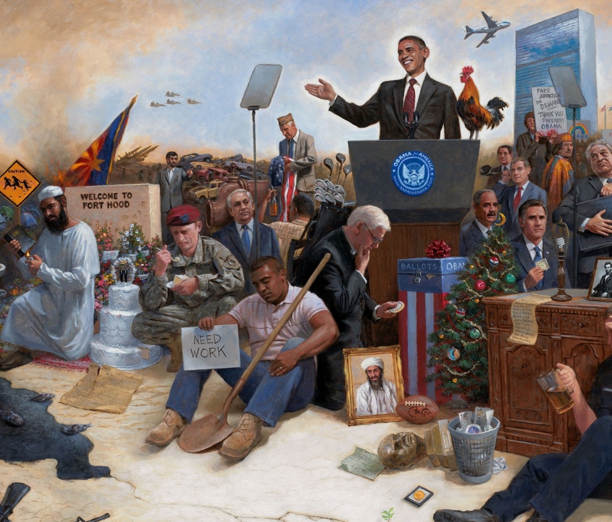 Obama USA President wallpaper 1200x1024