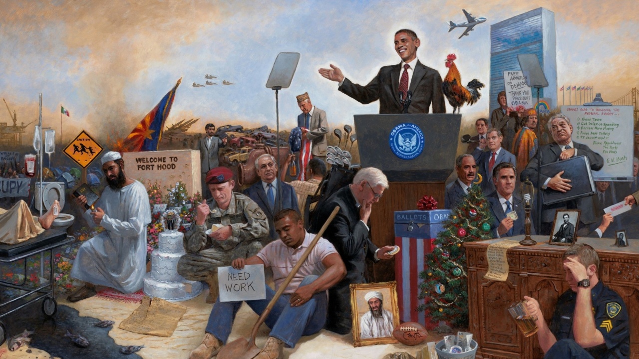 Das Obama USA President Wallpaper 1280x720