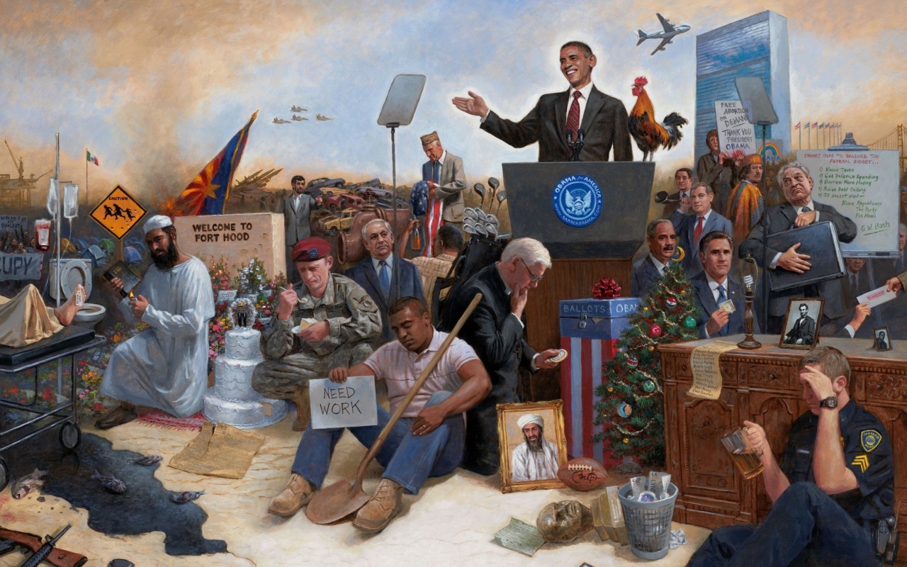 Obama USA President wallpaper 1280x800