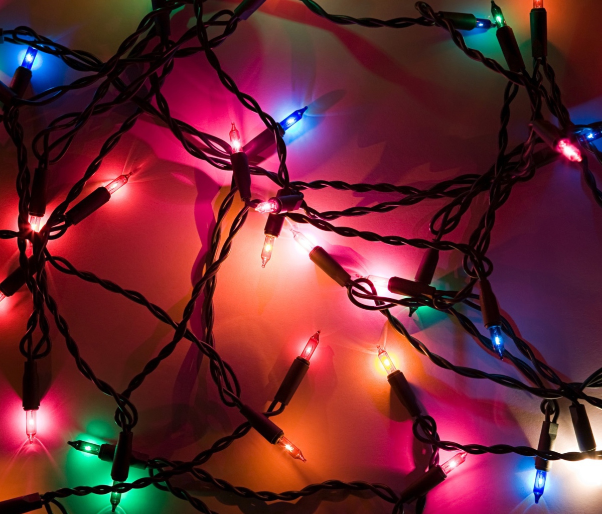 Fondo de pantalla Holiday Lights 1200x1024