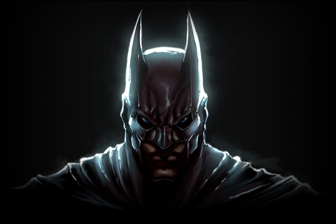 Fondo de pantalla Dark Knight Batman 480x320